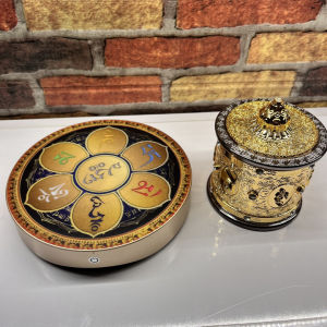 Kinh Luân xoay bay lơ lững khắc biến chú Omani - T0373