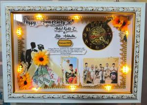 PROSES 1 HARI CLASSIC Wedding | kado custom ulang tahun cewek cowok | kado natal | bingkai foto custom | kado anniversary | kado wisuda | kado hari ibu | kado