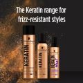 Schwarzkopf Professional Performance Keratin Mousse 250ml - Styling Foam 48H Strong Hold, with Heat Protect from Blow Dryer, Easy to Wash without Stickiness or Residues. 