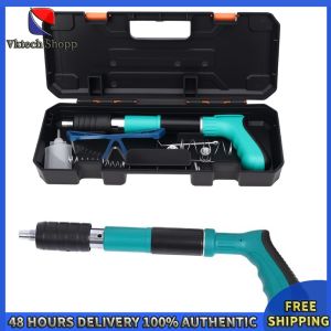 Vktech Portable Concrete Nail Kit with Wire Slotting Device for Steel and Concrete Wall Repair