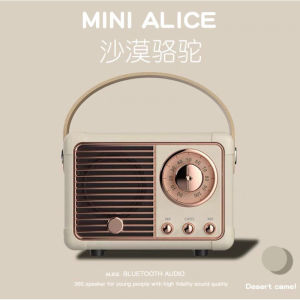 ✳️Ready Stock✳️ Bluetooth Speaker Wireless Mini Radio FM HM11 Portable Matte Stereo MP3 USB Music Micro SD复古蓝牙音箱