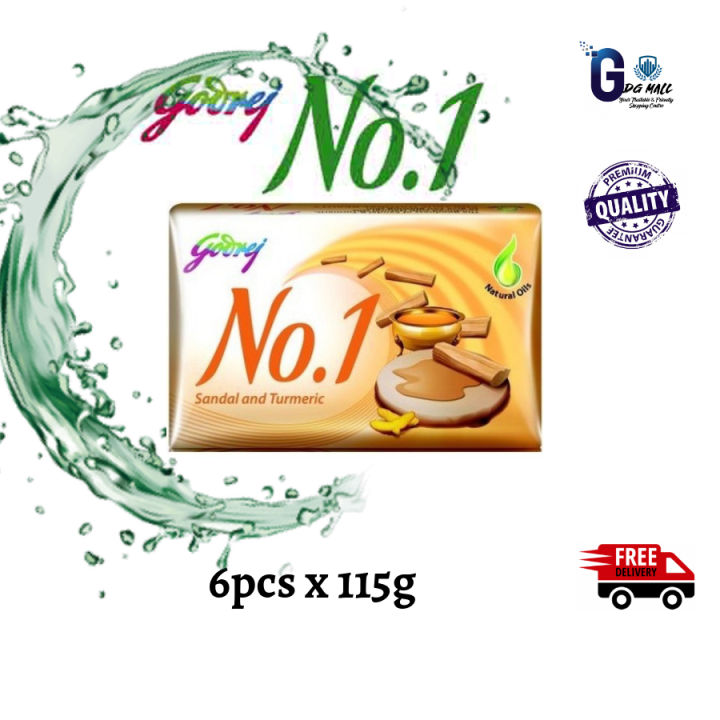 Godrej No.1 Sandal & Turmeric Soap - Indian on shop