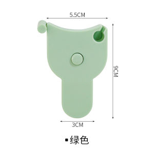 🔥SG STOCK🔥Measuring Ruler Portable Retractable Body Measuring Fitness Tape Y Shape Handle Waist Ruler Healthy Fit Body Both sides are centimeters
