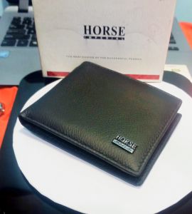 Bisa Bayar Ditempat Dompet KUlit Pria Dompet import model polos logo besi