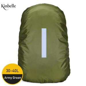 Kinbelle 30-40L Reflective Backpack Rain Cover Outdoor Cycling Hiking Climbing Bag Cover Waterproof Rain Cover For Backpack