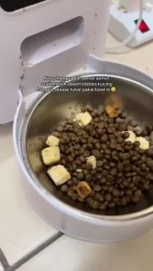 Anti-ant Bowl Stainless Steel Cat Bowl Durable Feeder Mangkuk Kucing Easy Clean Non-Slip Base