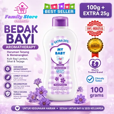 My Baby Baby Powder Baby Talc New Fragrance 100g + Extra 25%