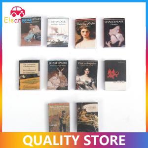 [Eleanor] 10Pcs 1 12 Dollhouse Simulation Book Ornament Dollhouse Miniature Study Decoration Dolls House Accessories Kid Toys