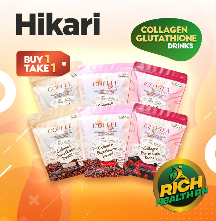 hikari glutathione japan Aurum is a premium Japanese skin support supplement (30 capsules) featuring S-Acetyl for enhanced bioavailability. Designed to promote a radiant, even skin tone and boost skin immunity, it combines antioxidant-rich BUY1 TAKE 1 Hikari Coffee