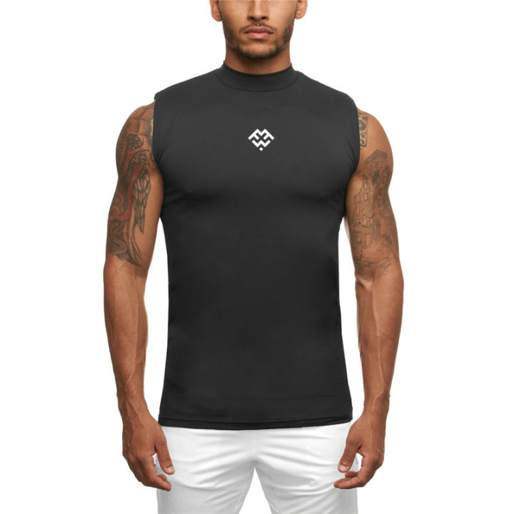 Running Vests Men Running Shirts Breathable Gym Tank Top Quick Dry Vest For Men Fitness Athletic