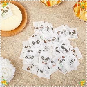 💖【Special price】💝CHUN กระดาษข้าวเหนียวนึ่ง42ชิ้น กล่องกินได้สติกเกอร์การ์ตูนกระดาษห่อเคลือบน้ำตาลลูกกวาดกระดาษอบขนม