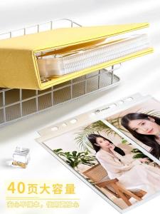 SINGBA A4/A5 Photocard Binder Large 4/9Grid Collect Book 3inch Photo Album PU Leather Photo Holder Korean Kpop2026