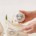 6Pcs Bola Pengering Wool Panas Reusable Softener Laundry Laundry Ball Bola Cuci Rumah Bola Pengering Wool Aksesoris Mesin Cuci. 