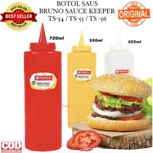( BISA COD ) PROMO LION STAR TEMPAT BOTOL SAUS / SAUCE KEEPER BRUNO TS-54/55/56 / BOTOL SAUS PLASTIK / BOTOL SAUS 425ml550ml720ml / TEMPAT MAYO / TEMPAT PENYIMPANAN SAUS SAMBAL / BOTOL KECAP SAUS LANCIP/ BOTOL SAUS