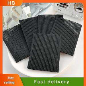 HB 10Pcs Pack Barber Paste Hair Sticker No Trace Gripper Barber Grippers Hair Holder Hair Styling Cutting Portable Magic Sticker Hair Accessories