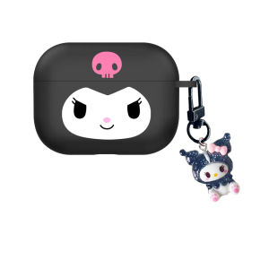 适用于Frosted Kuromi Melody AirPods 1/2/3/4/Pro/Pro2 Cute Cartoon Pattern Earphone Case AirPodsPro2  Case