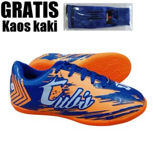 Sepatu Futsal Anak Laki Laki Perempuan Usia 6-10 Tahun PAUD TK SD SMP Nomer 28 29 30 31 32 33 34 35 36 37-KIDZTUBS1922112523