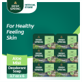 Irish Spring Aloe Mist Body Soap 12-Hour Fresh Deodorant Bar Soap 3.7 oz. Pack of 6. 