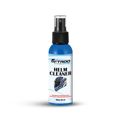 Paket Pembersih Helm Visor Vitroo + Penghilang Bau Helmet / Spray Helm Cleaner Visor + Helm Deo Desinfektan