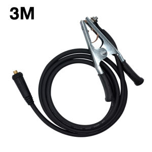 Welding Machine Cable 3M 7M 10M High Quality Industrial Copper Wire with Universal Electrode Holder and Quick Connector Set Flame Retardant Fire Resistant 300 Amp Welding Cable for Construction Engineering Home Ship Hull Welding