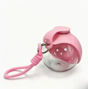 285ML Portable Pet Water Bottle for Dogs & Cats Lightweight Travel Water Feeder with Strap