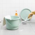 Xô chậu nhựa có nắp inochi cao cấp Notoro 11L 14L màu patsel đựng nước, gạo. 