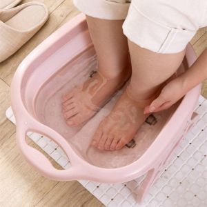 FILA FOLDABLE - Baskom Lipat Rendam Pijat Kaki Refleksi Foldable Footbath Ember Cuci Kaki Spa Pedicure