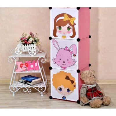Promo Lemari Baju Plastik DIY 3 Pintu ( BISA COD )