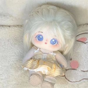 ALLLUCK Dễ thương Trang phục cho búp bê cotton 20cm Chất lượng cao Thời trang Trang Phục Búp bê vải nhung lông Kpop Quà sinh nhật cho bé gái Đẹp Đầm JK