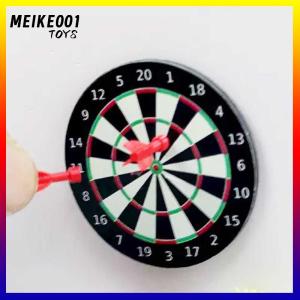 MEIKE001 บ้านตุ๊กตาขนาดเล็ก1เซ็ตชุดเกมลูกดอกของเล่นจำลองบ้านตุ๊กตาของตกแต่งบ้าน