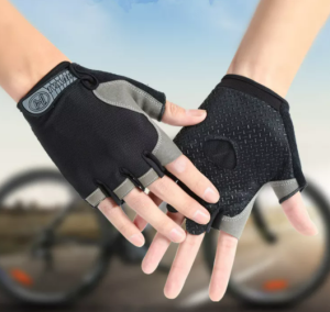 Half Finger Gloves Cycling Glove Anti-Slip Anti-Sweat Sports Motorcycle Bike Bicycle Glove Sarung Tangan Basikal Motor