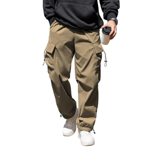 UrbanRush Trackpant Celana Kargo Panjang Pria Parasut Outdoor Tracking