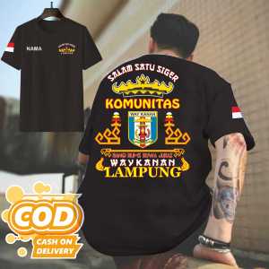 Kaos Komunitas Way Kanan  LAMPUNG+ BONUS STICKER