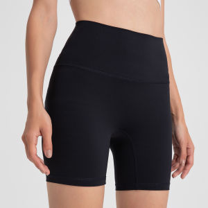 2024 Cross-Border New Arrival Shorts Tight Nude Feel Cycling Shorts Sports High Waist Hip Lift Fitness Outdoor Sportswear