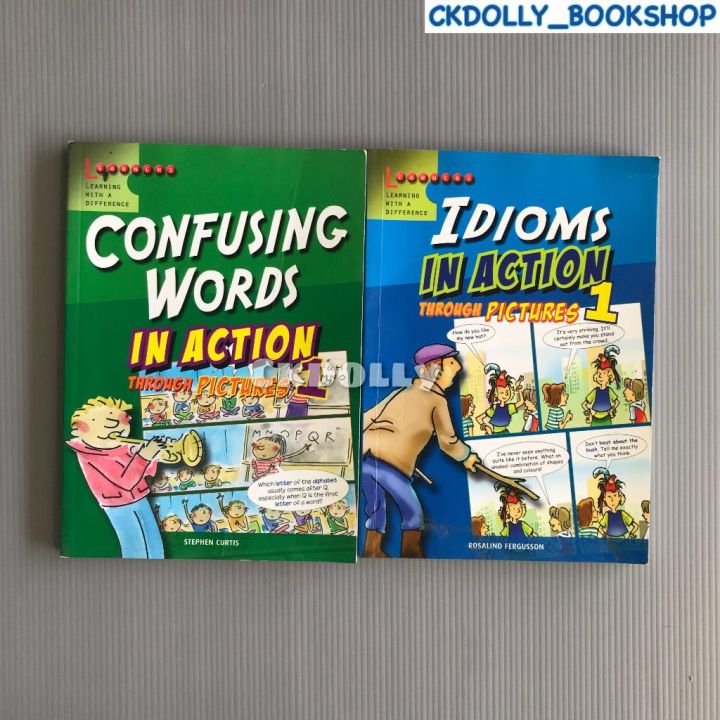 (มือสอง) หนังสือเด็กภาษาอังกฤษ: Confusing Words In Action Through ...