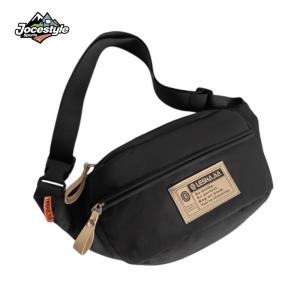 กระเป๋าหน้าอกแบบสบาย ๆ สำหรับผู้ชายผู้หญิงที่มีสายรัดสามารถปรับกระเป๋าได้