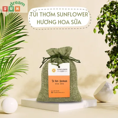 Túi Thơm Để Tủ Quần Áo Sunflower 30G Hương Hoa Tự Nhiên Treo Tủ Quần Áo Khử Mùi Ẩm Mốc Và Tỏa Hương Thơm Tươi Mát