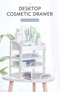 Soft Lip Shop & One Cat Shop Drawer Cosmetic Make Up Case Storage Box Cabinet