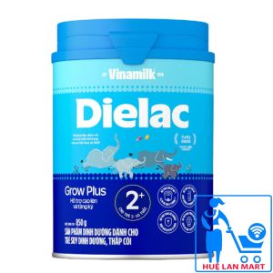 Sữa Bột Vinamilk Dielac Grow Plus Đỏ 2+ 850G - Dành cho trẻ suy dinh dưỡng thấp còi