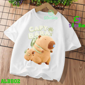 Áo thun trẻ em CAPYBARA cho bé trai bé gáitừ 6kg-30kg.ALBB02