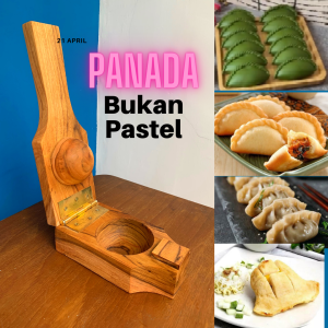 Cetakan Panada Roti Panada Bukan Pastel Bisa Cireng dan Pempek Kapal Selam Bahan Kayu Jati