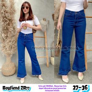 TRIVELA - BOYFRIEND JEANS CUTBRAY TEBAL ZR77 / BOYFRIEND CUTBRAY ZR 77 27-34