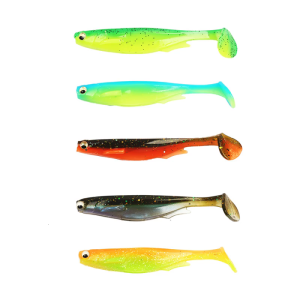 10.1cm 10.2G mồi bơi cho nước mặn t đuôi mồi mềm Mồi Câu Cá đuôi mái chèo swimbaits Mồi câu nhân tạo