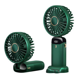Avvic N15 Kipas Angin Mini Portable Fan LED Display Kipas Lipat Genggam Desktop Fan 5 Wind Speed