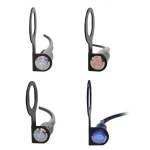 Thiết kế công thái học bằng nhựa kim loại có độ bền cao công tắc tay lái xe mô tô nút ấn tạm thời phù hợp để điều khiển dễ dàng