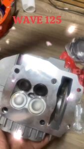 Bộ đầu bò SUM RACING ( 4 Valve ) suppap 21 / 24 xe FUTURE FUNEO XĂNG CƠ WAVE 125i FULED Fi