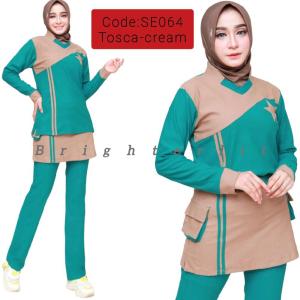 BAJU OLAHRAGA SENAM AEROBIK YOGA WANITA ZN SPORT