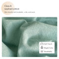 Dansunreve Washed Cotton Duvet Cover Single Queen Plain Quilt Cover Grey Blue Coffee Khaki Pink Quilt Cover King/Super King. 