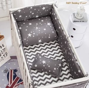 เซ็ตคุ้มเกินราคา!! ชุดกั้นเตียงเด็ก ชุดกันกระแทก ชุดเครื่องนอนเด็ก ลายน่ารัก Baby Bedding Crib Bumpers