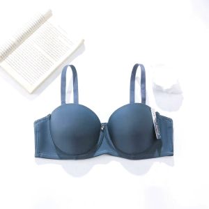 36B 38B 40B Sister Hood wired bra / Half cup strapless bra / B Cup bra